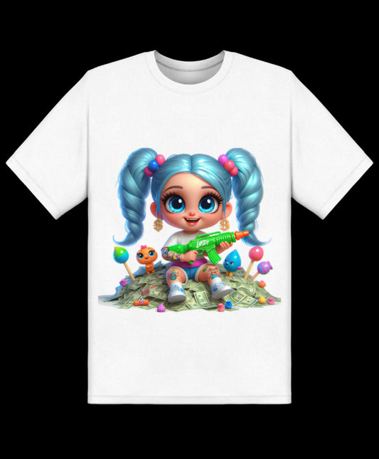 Lardi Boss Baby White Tee